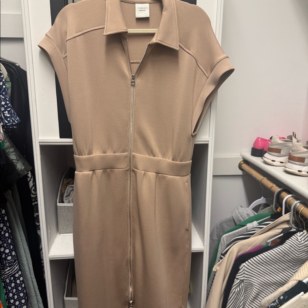 Super soft zip up dress